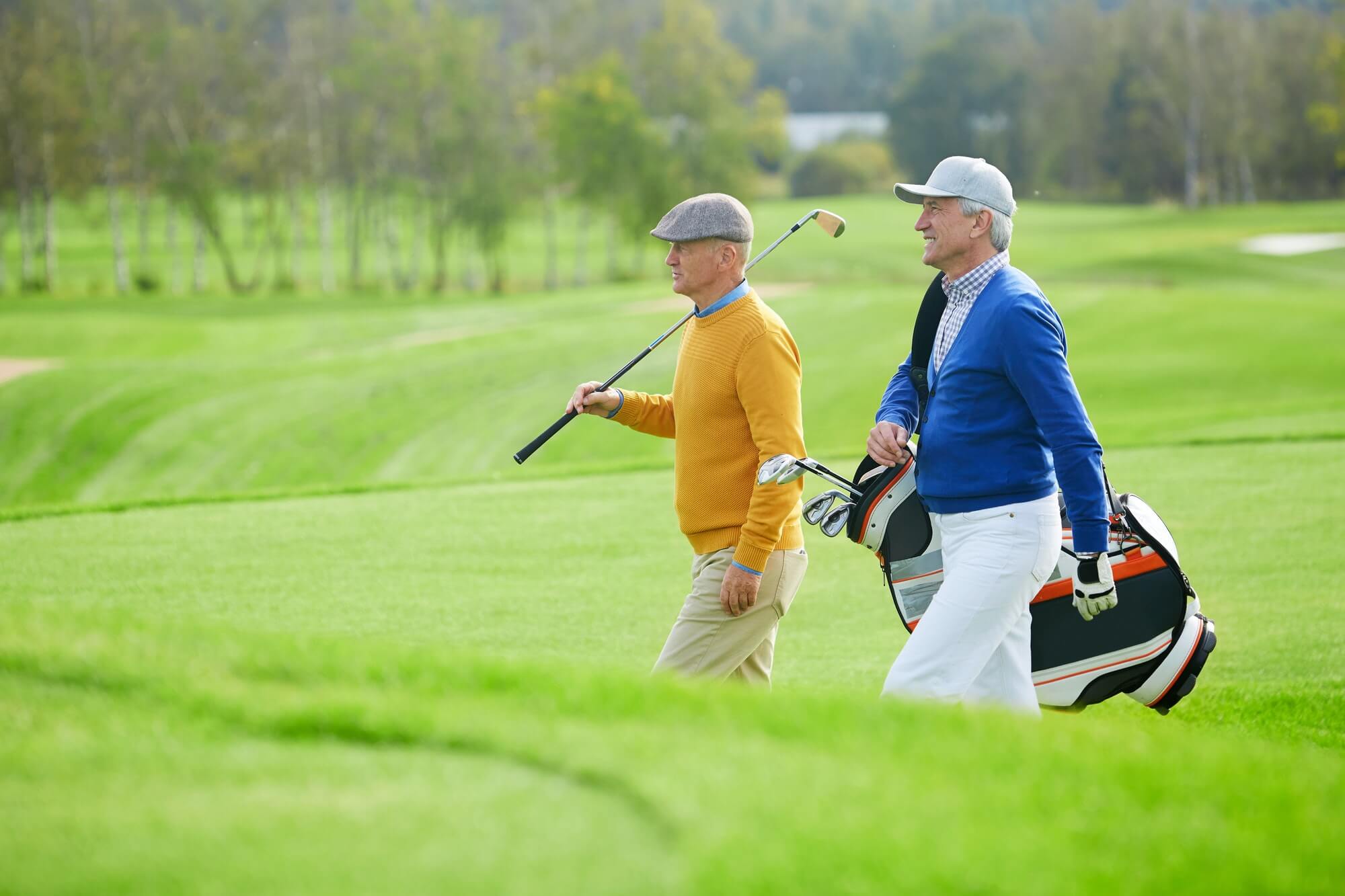 looking forwards for playing golf