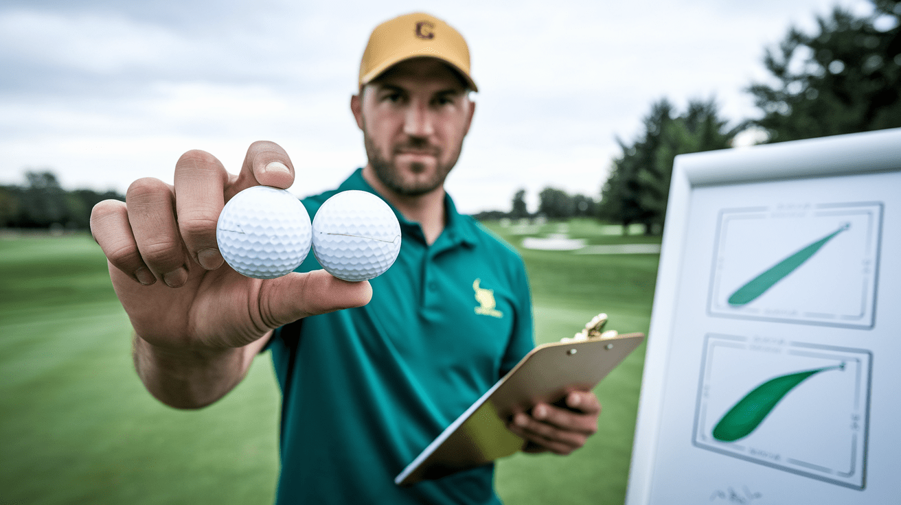 golf ball spin analysis