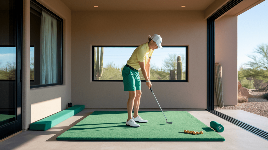 home golf short game drills