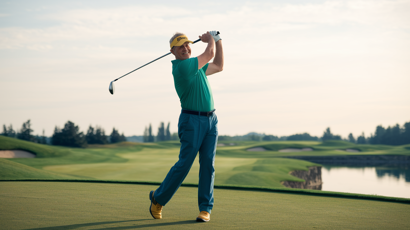 senior golfers guide technique swing