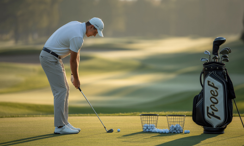 efficient golf practice in short time