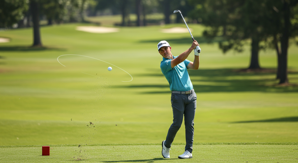 golf shot shaping draw fade technique
