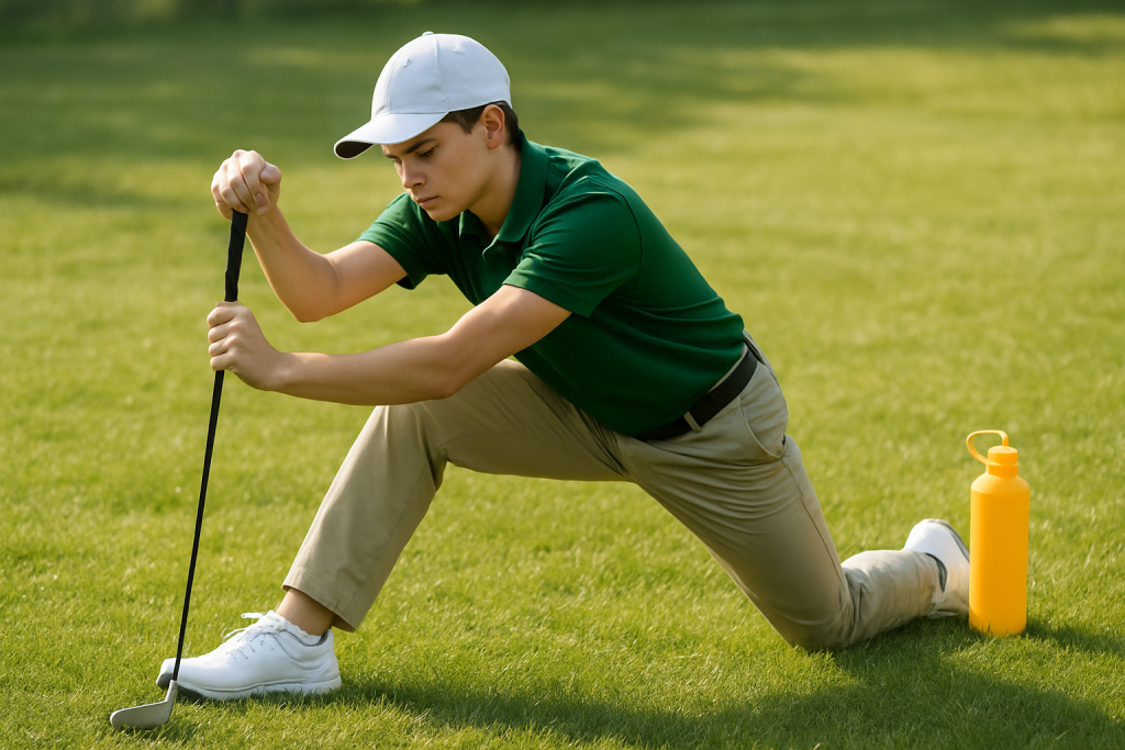 2025 09 azgolflessons.golf img golfer stretching warmup v1